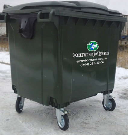 Пластиковые мусорные контейнеры купить Киев